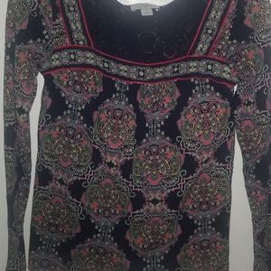 4/$15 long sleeve loft top